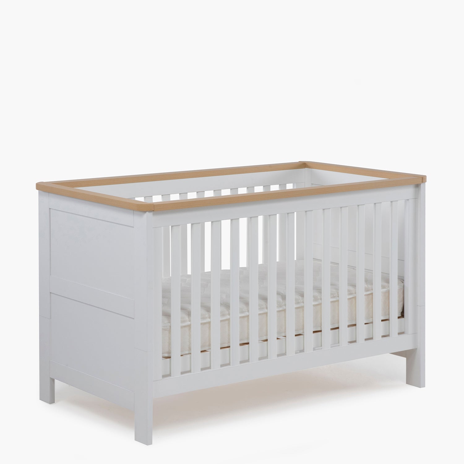 Cuna 3 en 1 Jacinta Natura/Blanco