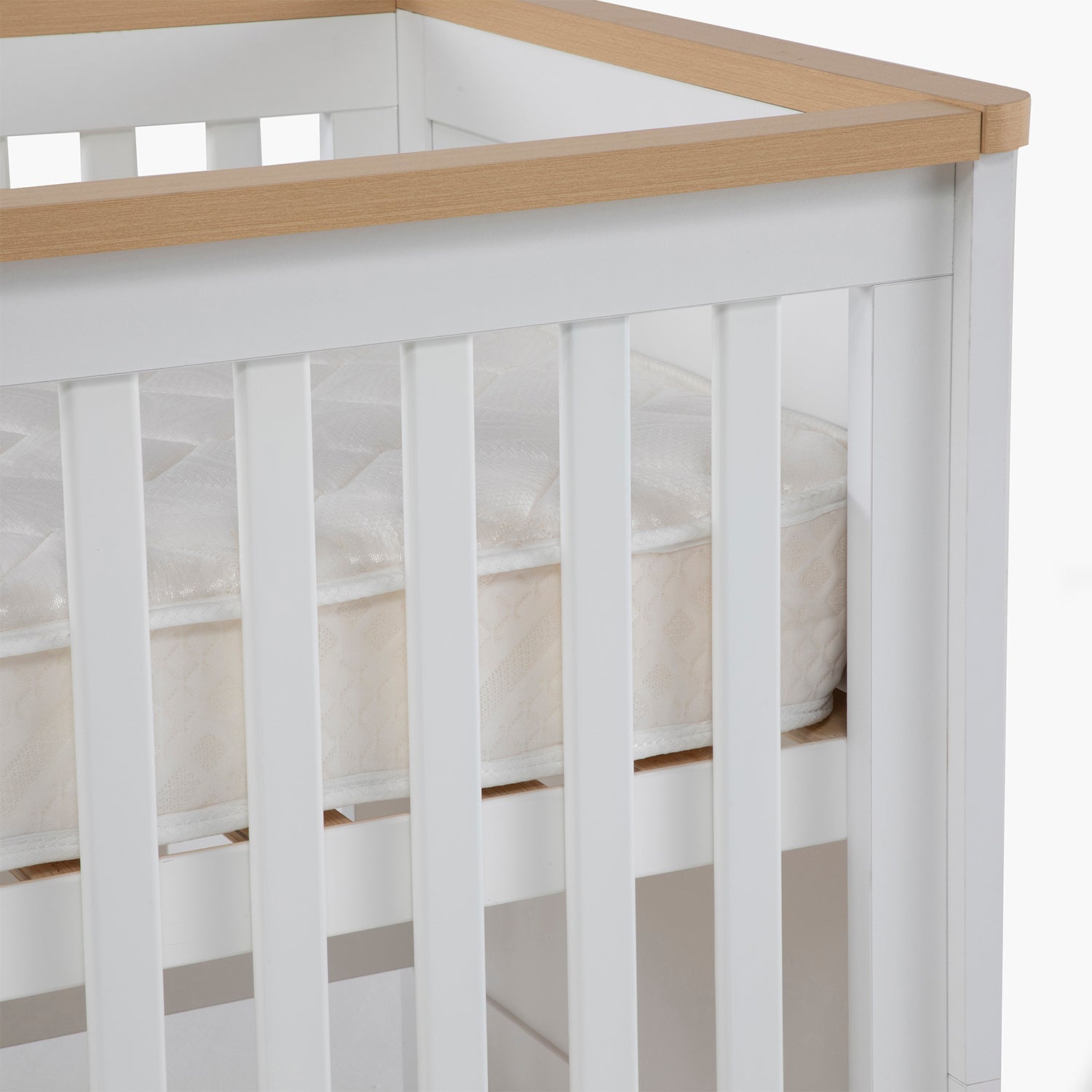 Cuna 3 en 1 Jacinta Natura/Blanco