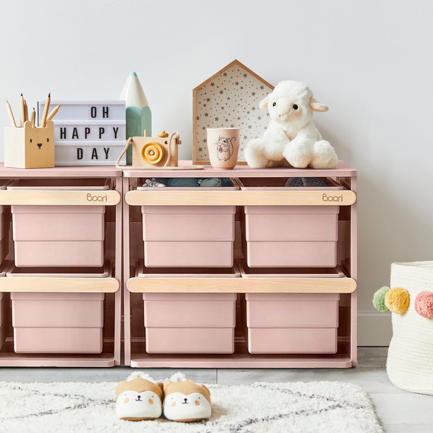 Organizador Infantil Tidy Rosado