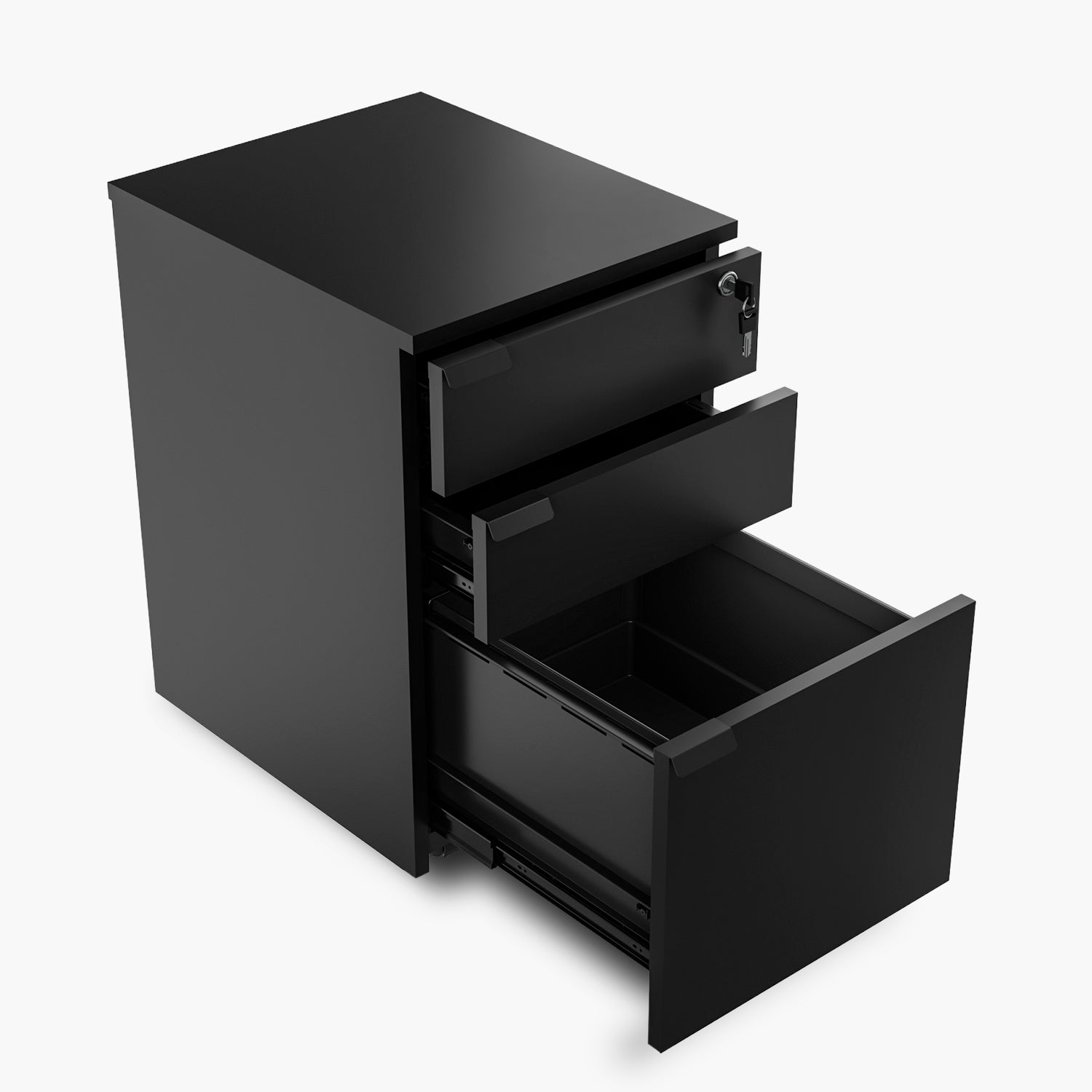 Cajonera Melamina Space BBF Negro