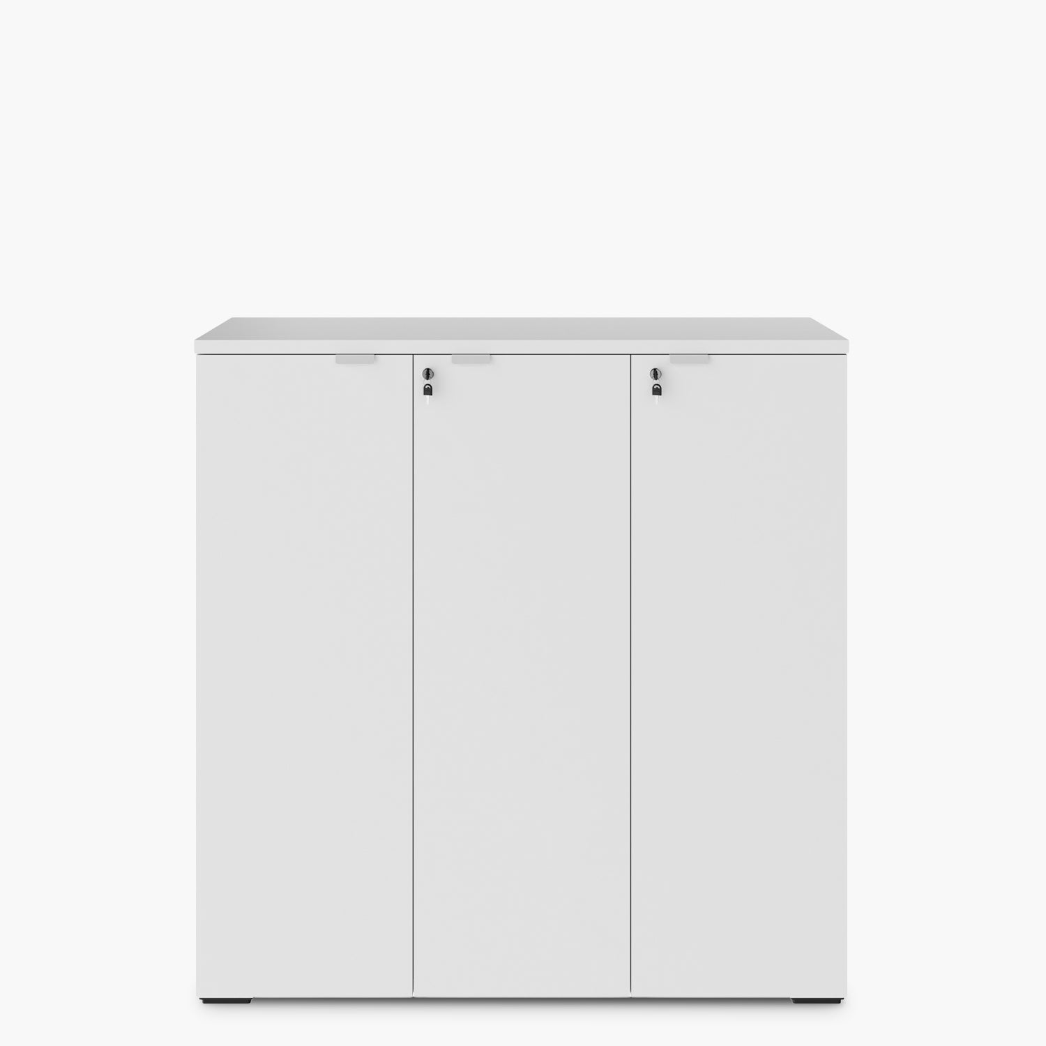 Gabinete Oficina Medio Space 3 puertas 120 Blanco
