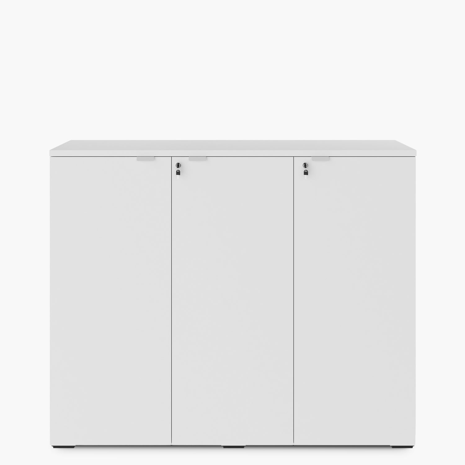 Gabinete Oficina Medio Space 3 puertas 150 Blanco