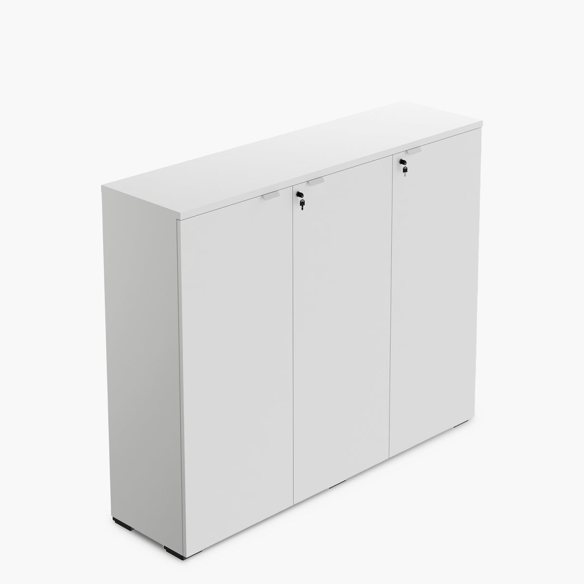 Gabinete Oficina Medio Space 3 puertas 150 Blanco