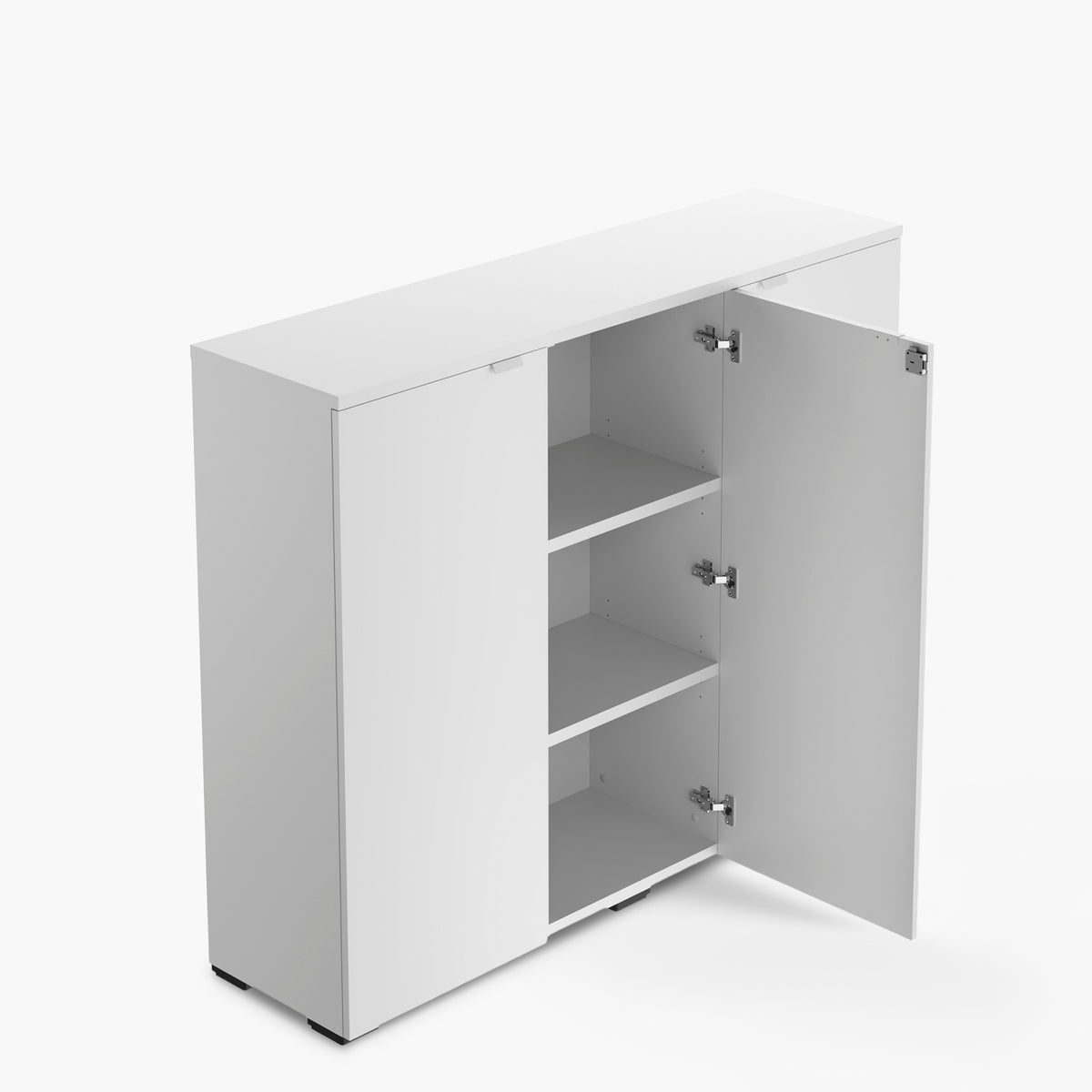Gabinete Oficina Medio Space 3 puertas 150 Blanco