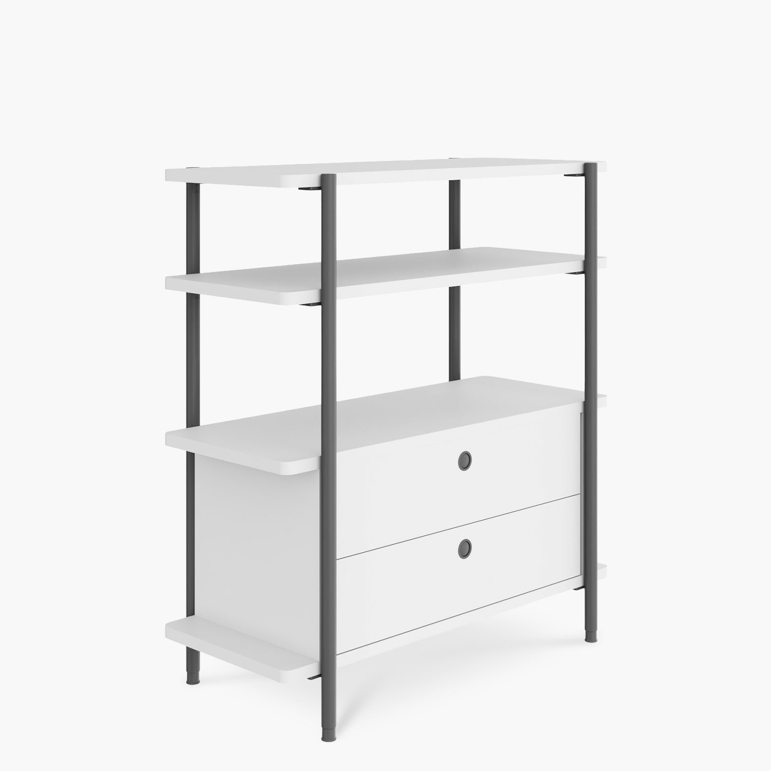 Gabinete Medio Flex 100 Natura/Gris