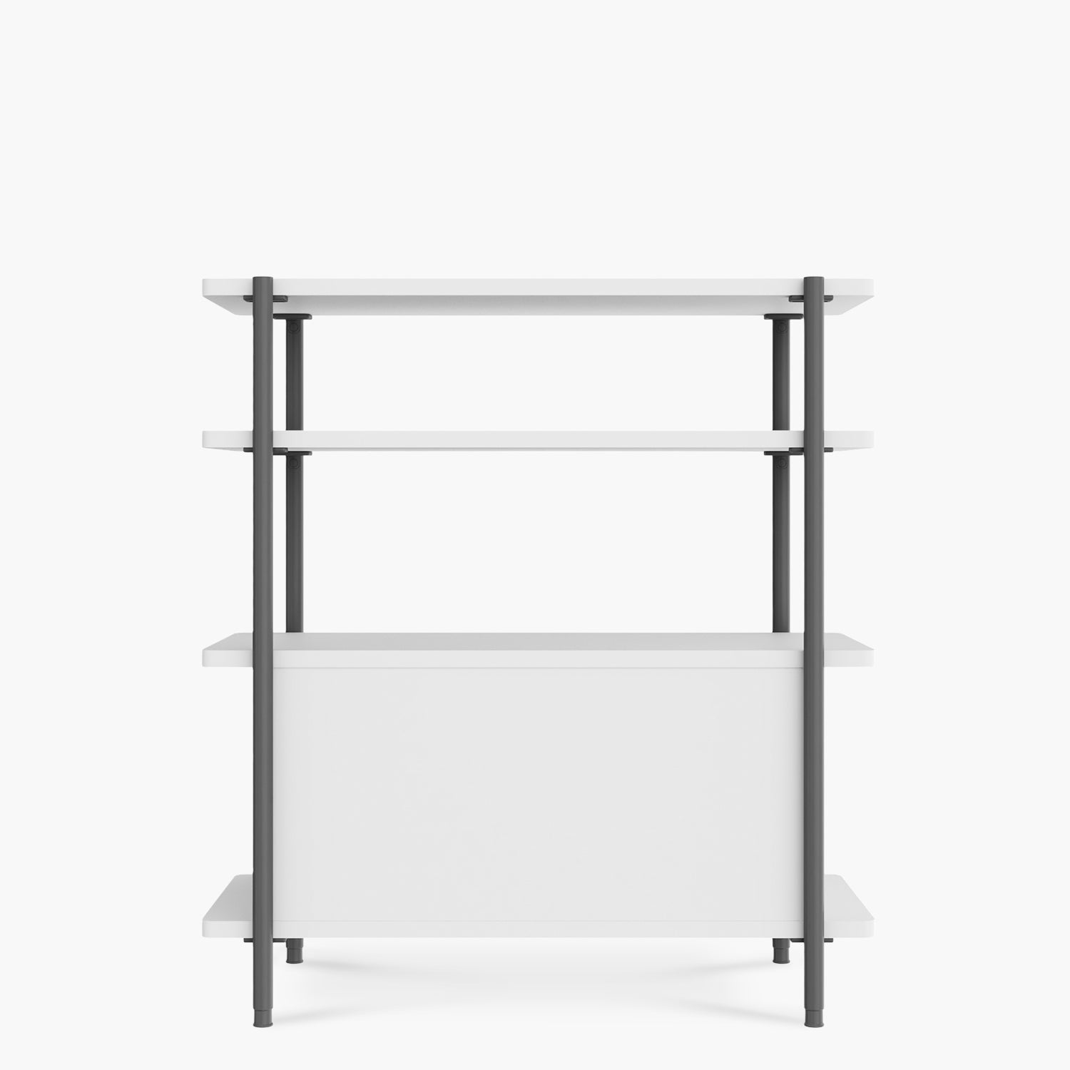 Gabinete Medio Flex 100 Natura/Gris