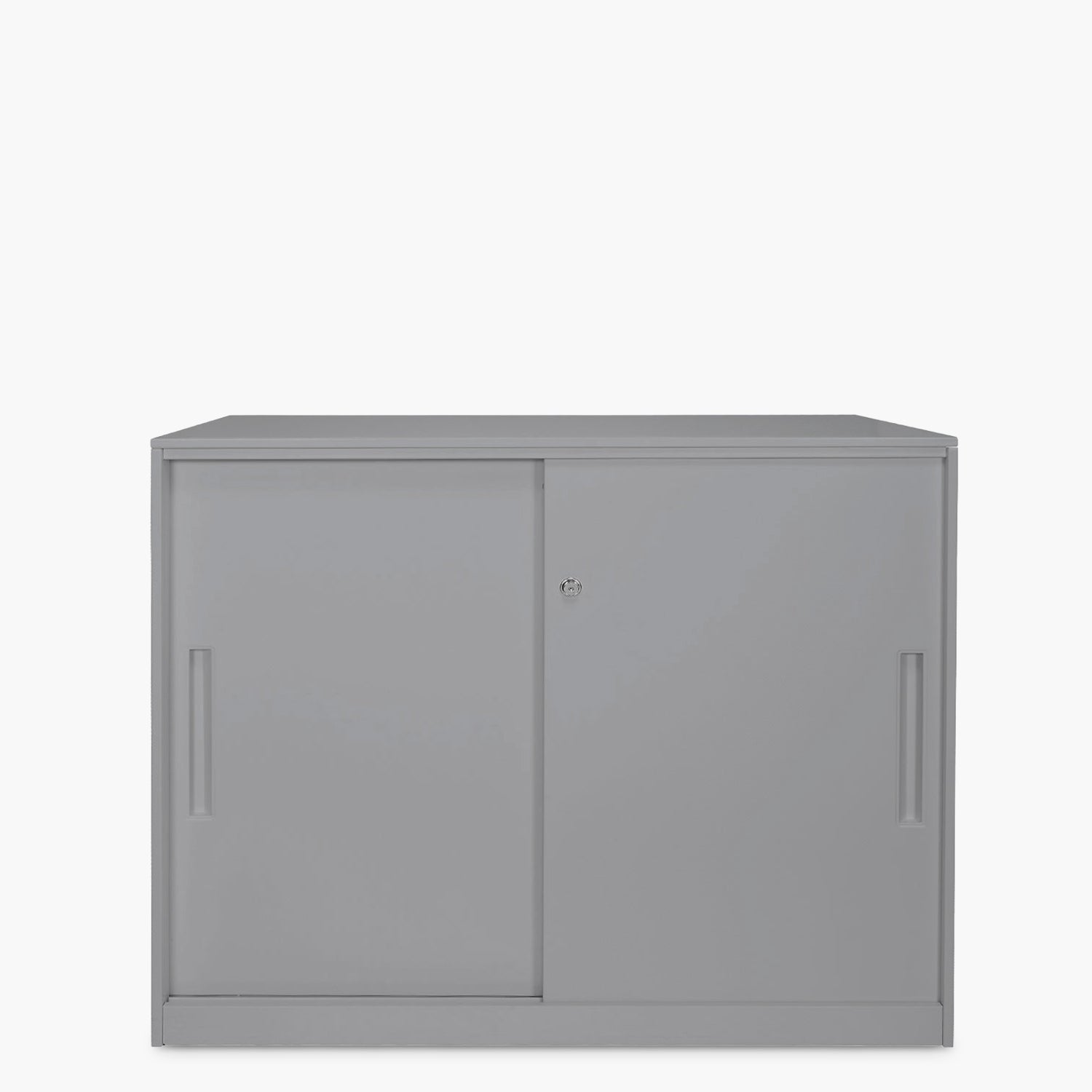 Gabinete Oficina Medio Metálico Con puertas Gris Claro