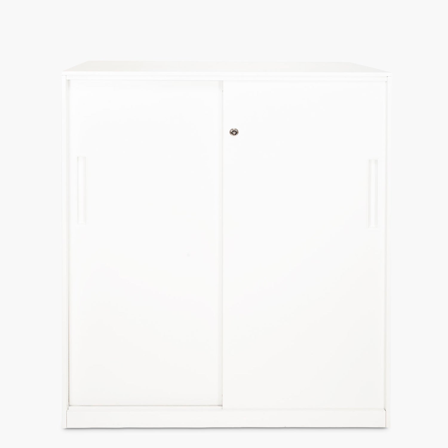 Gabinete Oficina Alto Metálico Con puertas Blanco