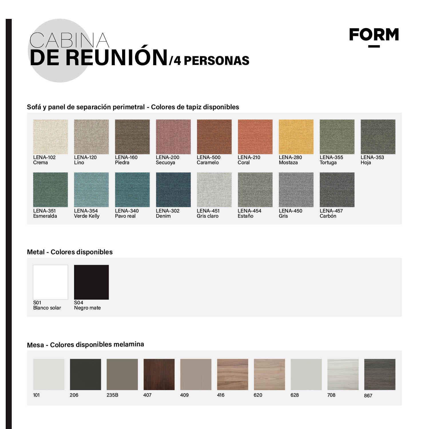 Cabina de Reunión 4 personas