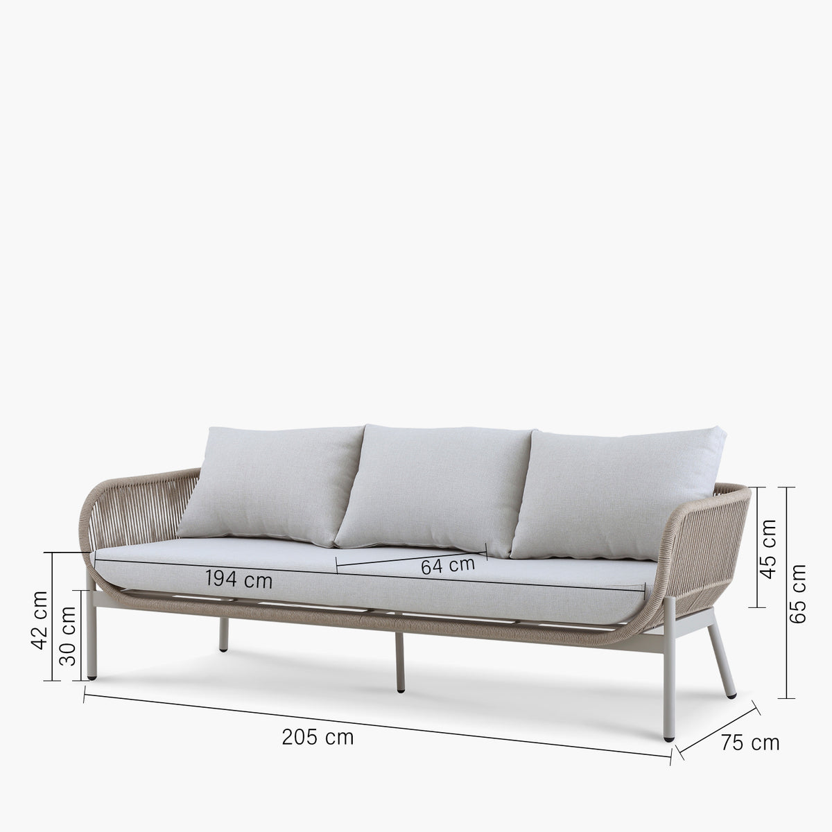 Pack Living Terraza Porto Belo L Beige