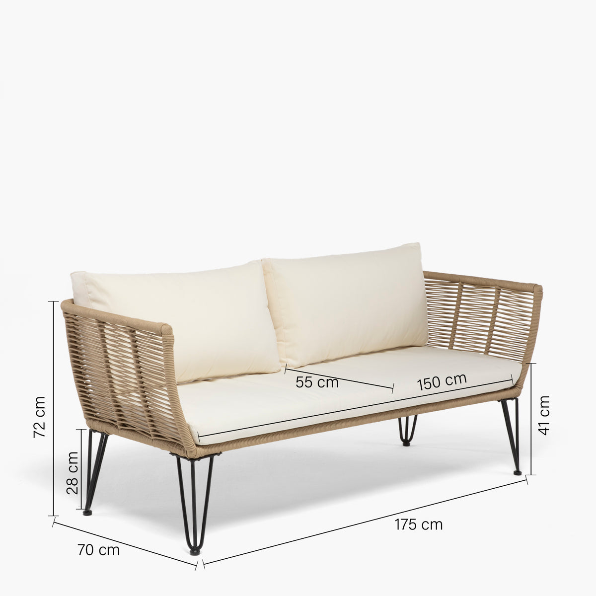 Pack Living Terraza Maresias M Beige