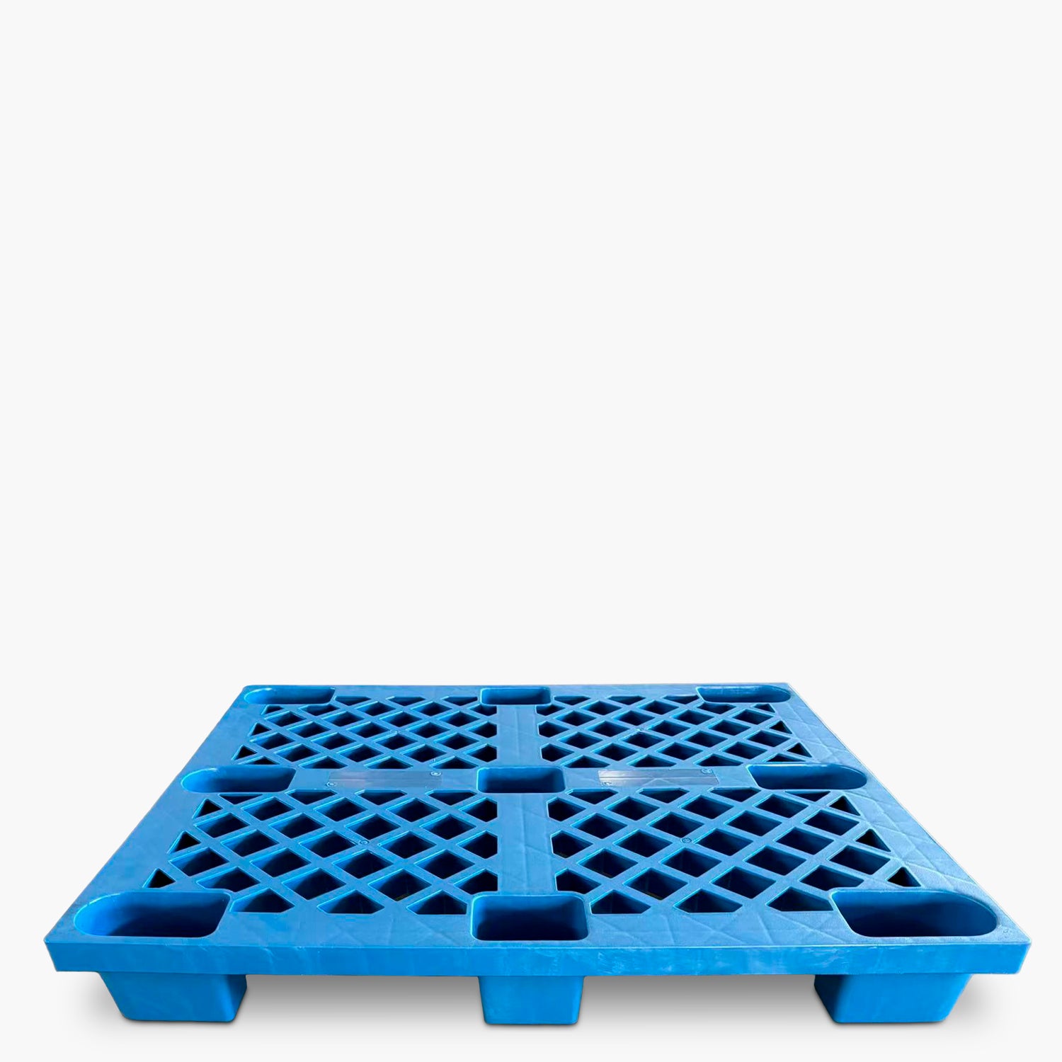 Pallet Plástico HDPE 9 Tacos 120x100x15 Azul