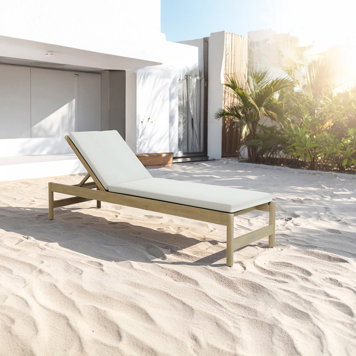 Reposera Terraza Pipa Natural