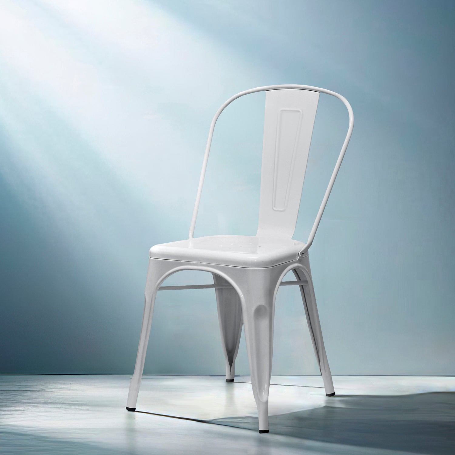 Silla Tolix Réplica Blanco