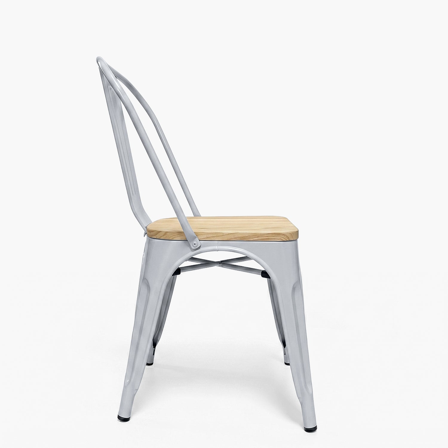 Silla Tolix Madera Metal