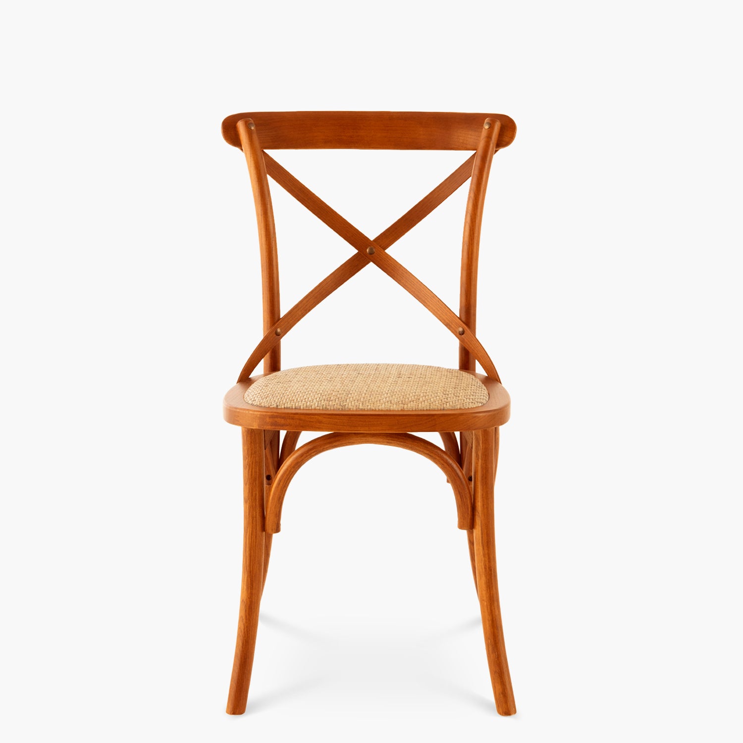 Silla Madera Tradition Rattan Nogal