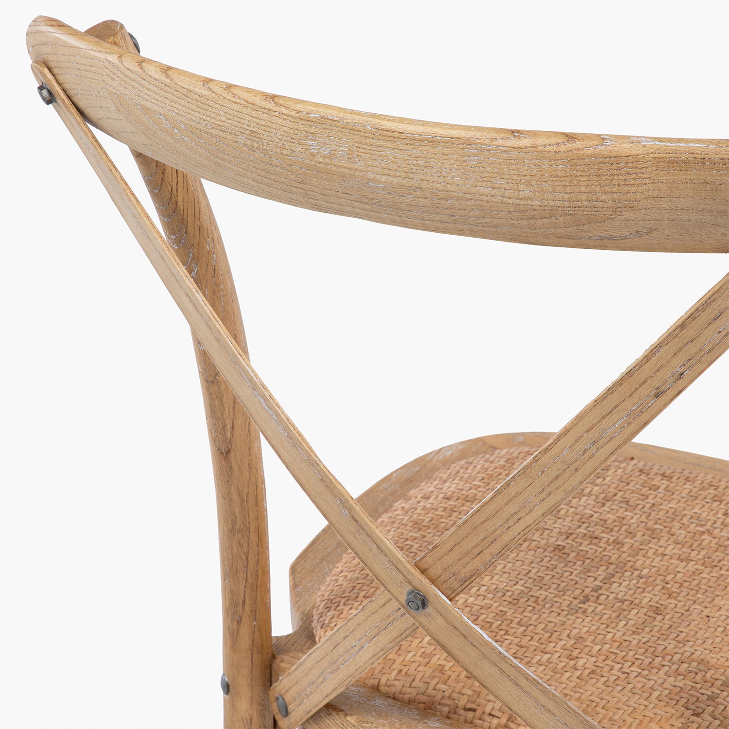 Silla Madera Tradition Rattan Olmo Natural Apilable