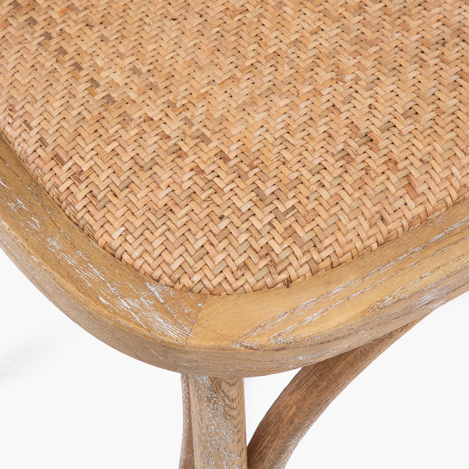 Silla Madera Tradition Rattan Olmo Natural Apilable