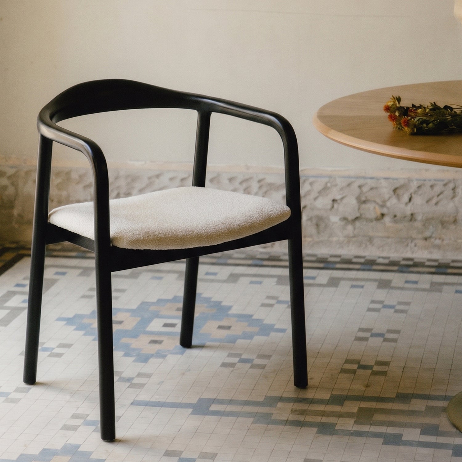 Silla Madera Baltimore Negro