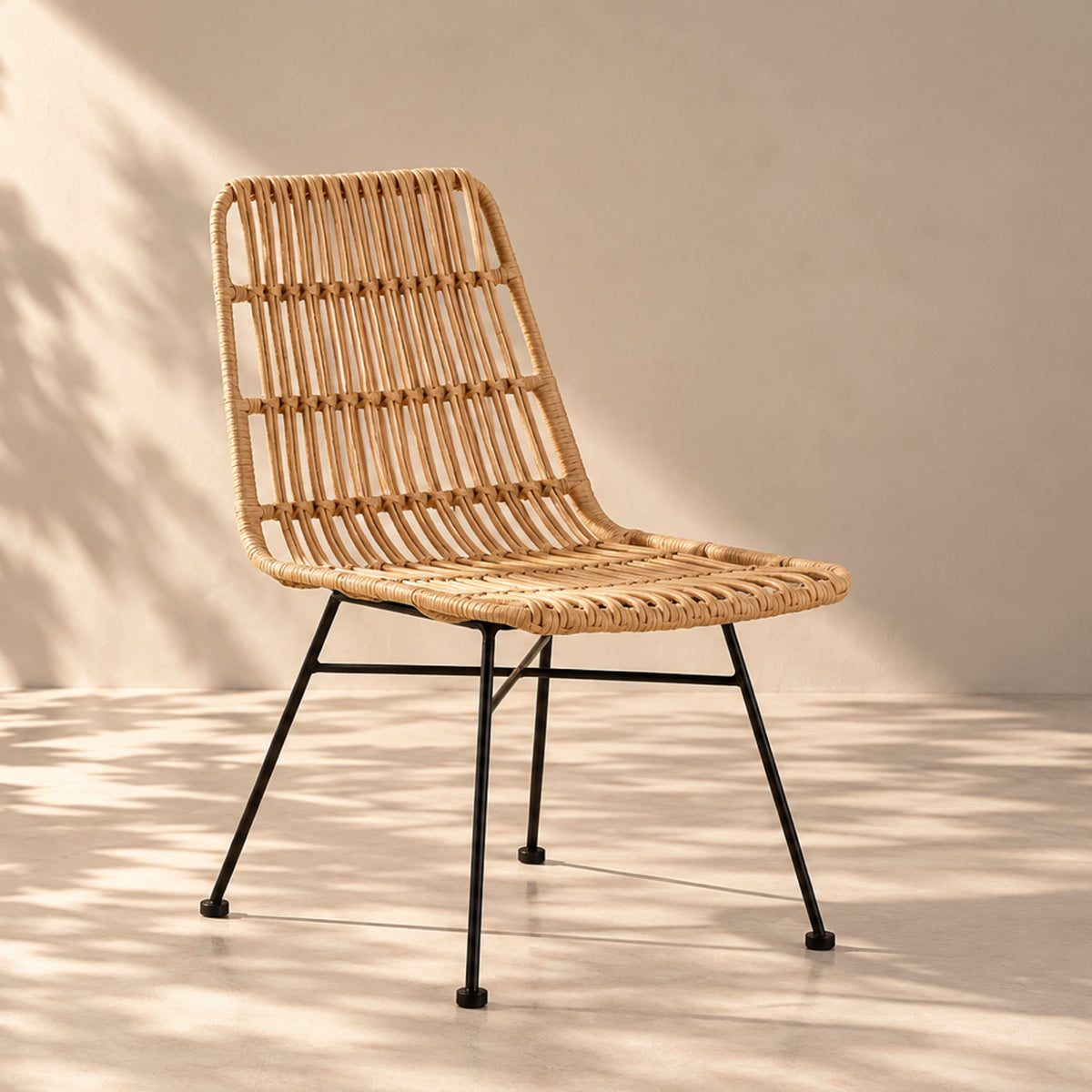 Silla Comedor Ratán Sintético Creta