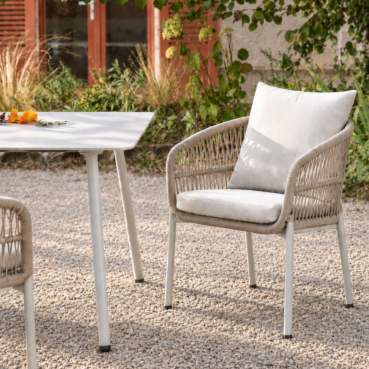 Silla Comedor Rio Beige