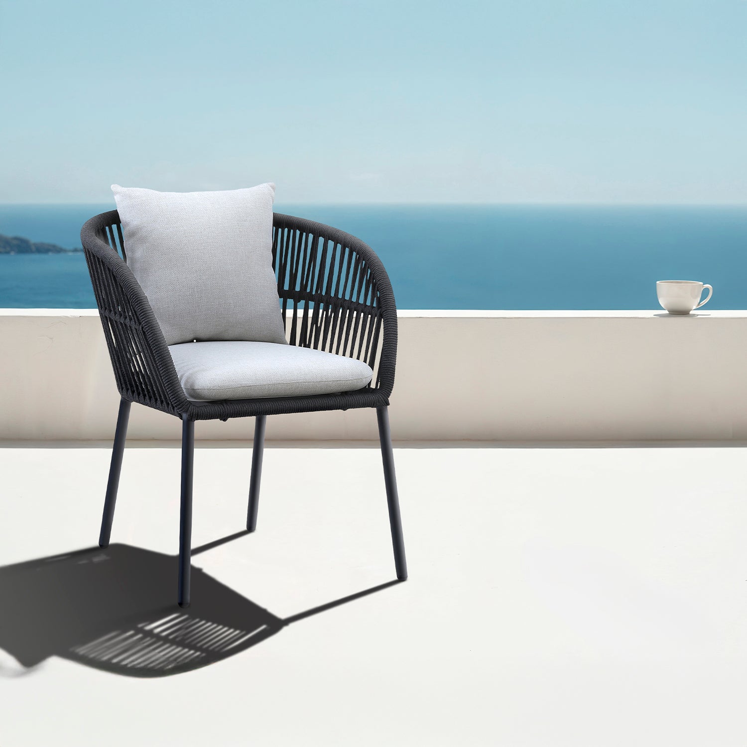 Silla Comedor Bayahibe Negro