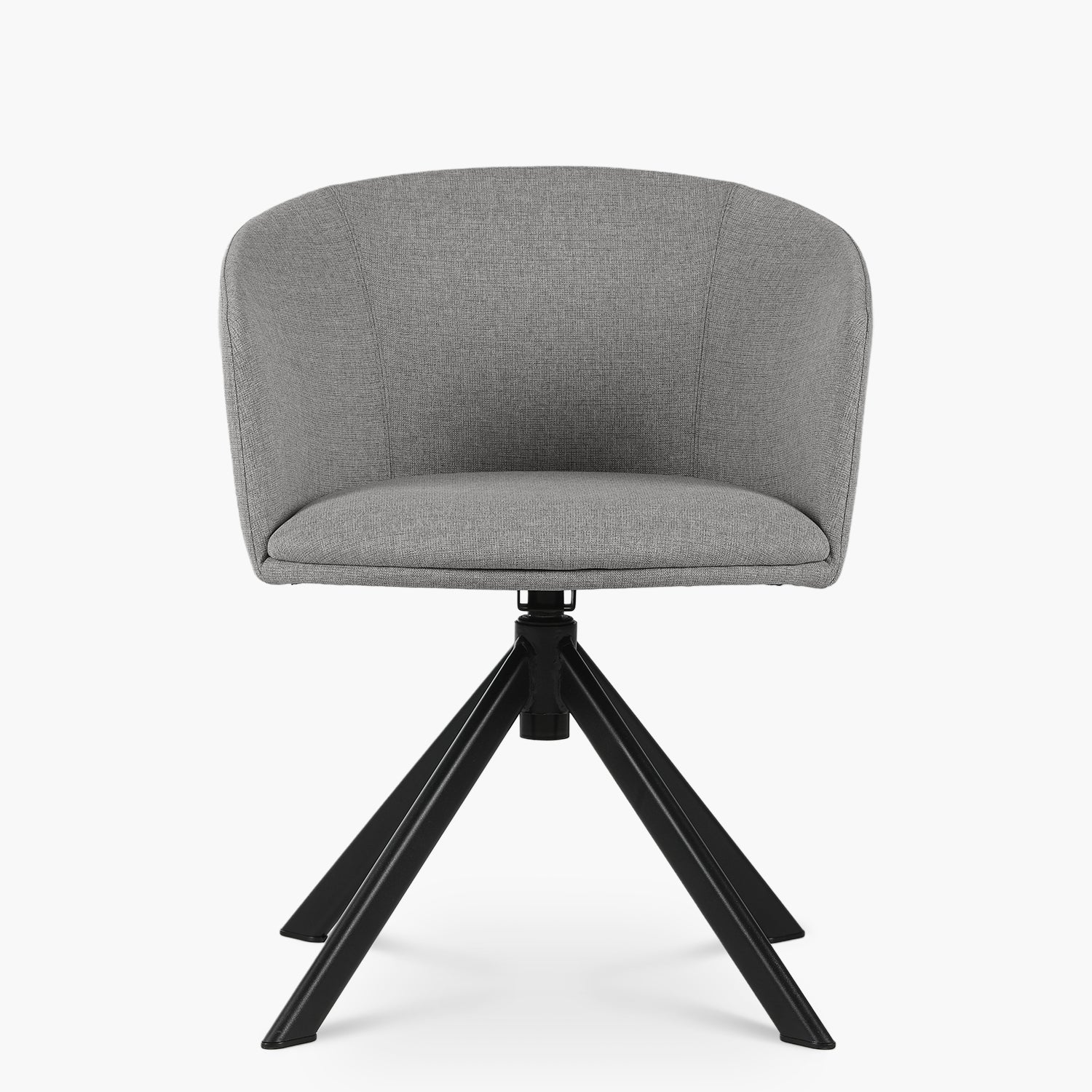 Silla Home Office Anton Giratoria Gris