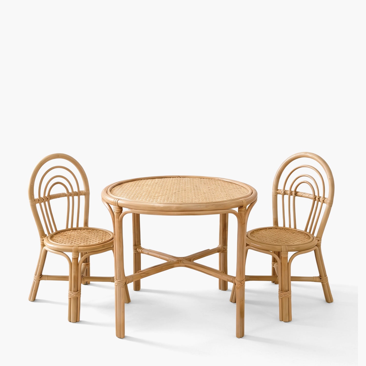 Silla Infantil Ratan Antonella Natural
