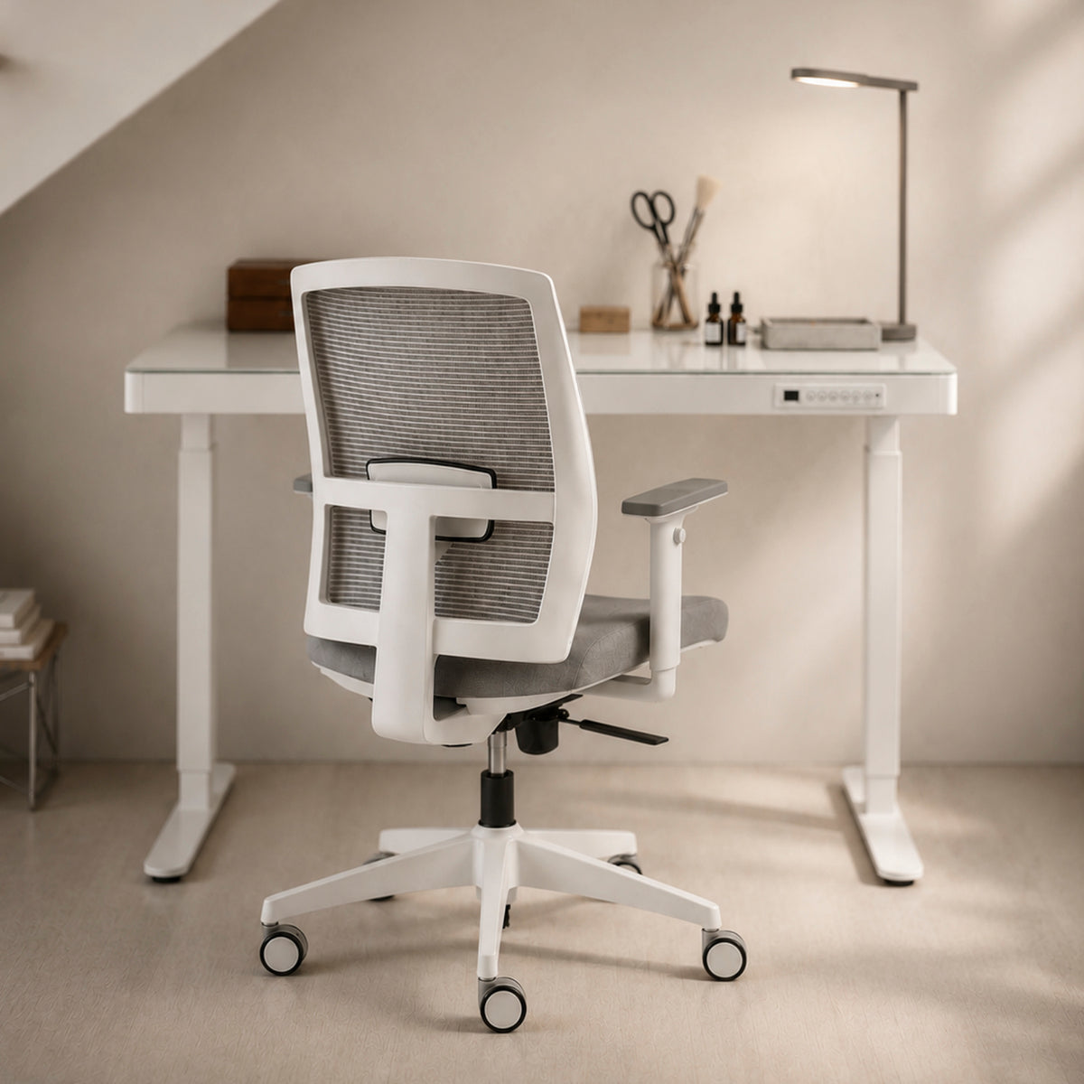 Silla Escritorio Taylor Pro Gris Claro