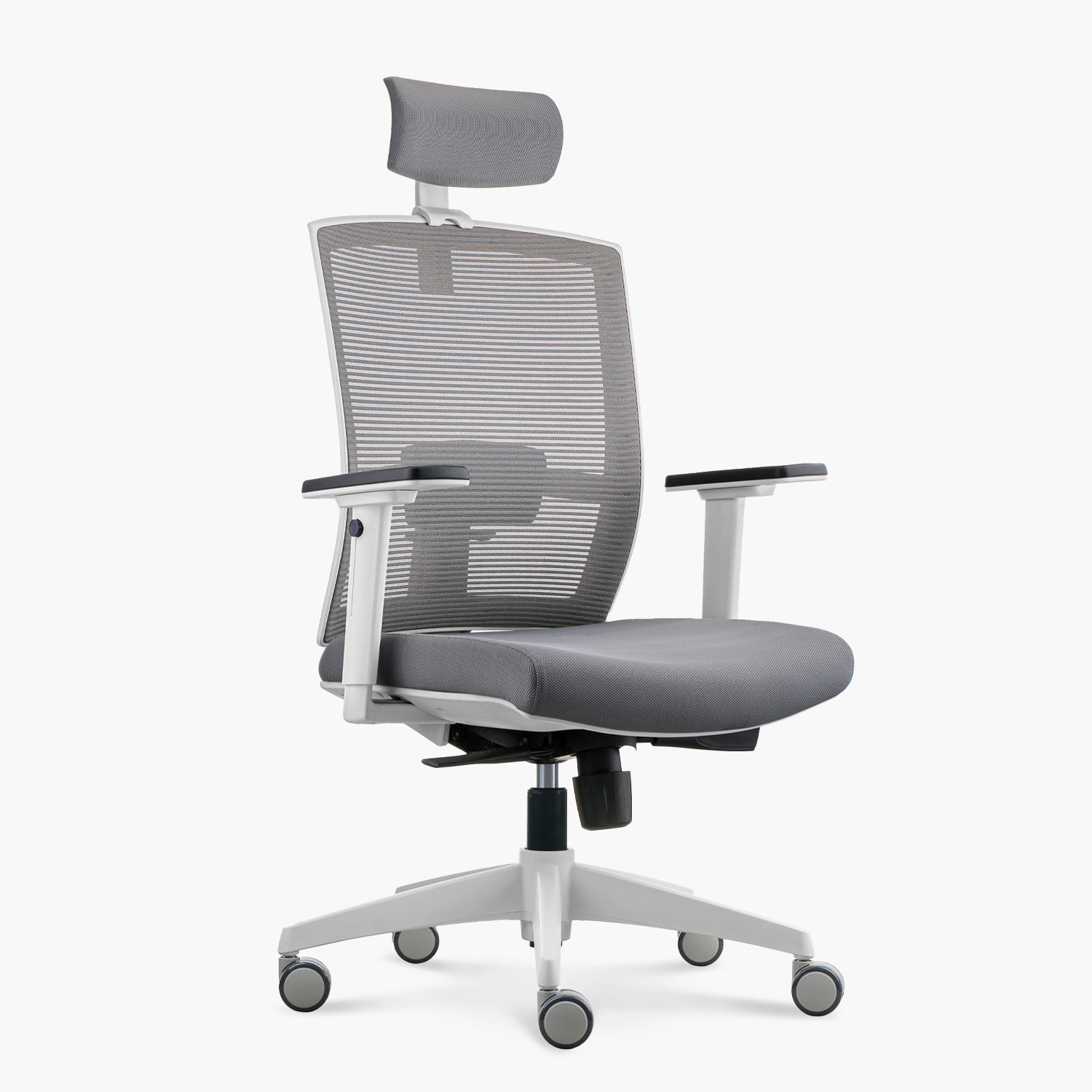 Silla Oficina Taylor Pro Gris Claro con cabecero