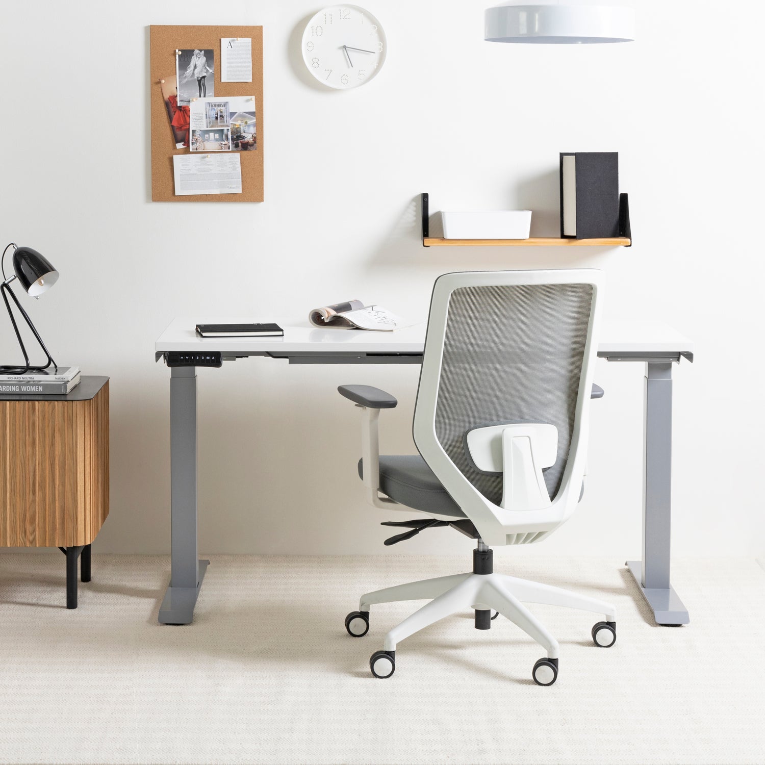 Silla Oficina Focus Gris