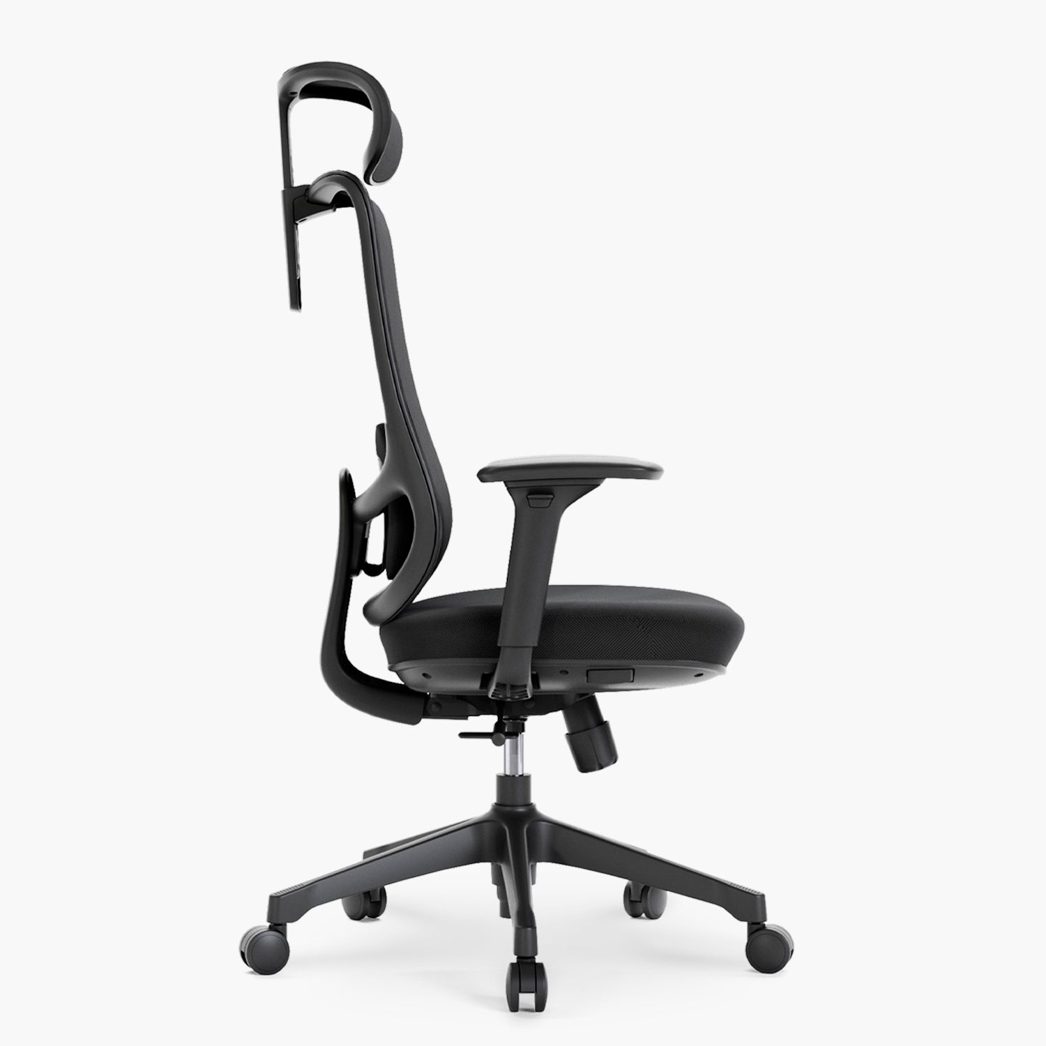 Silla Oficina Bolt Negro con cabecero