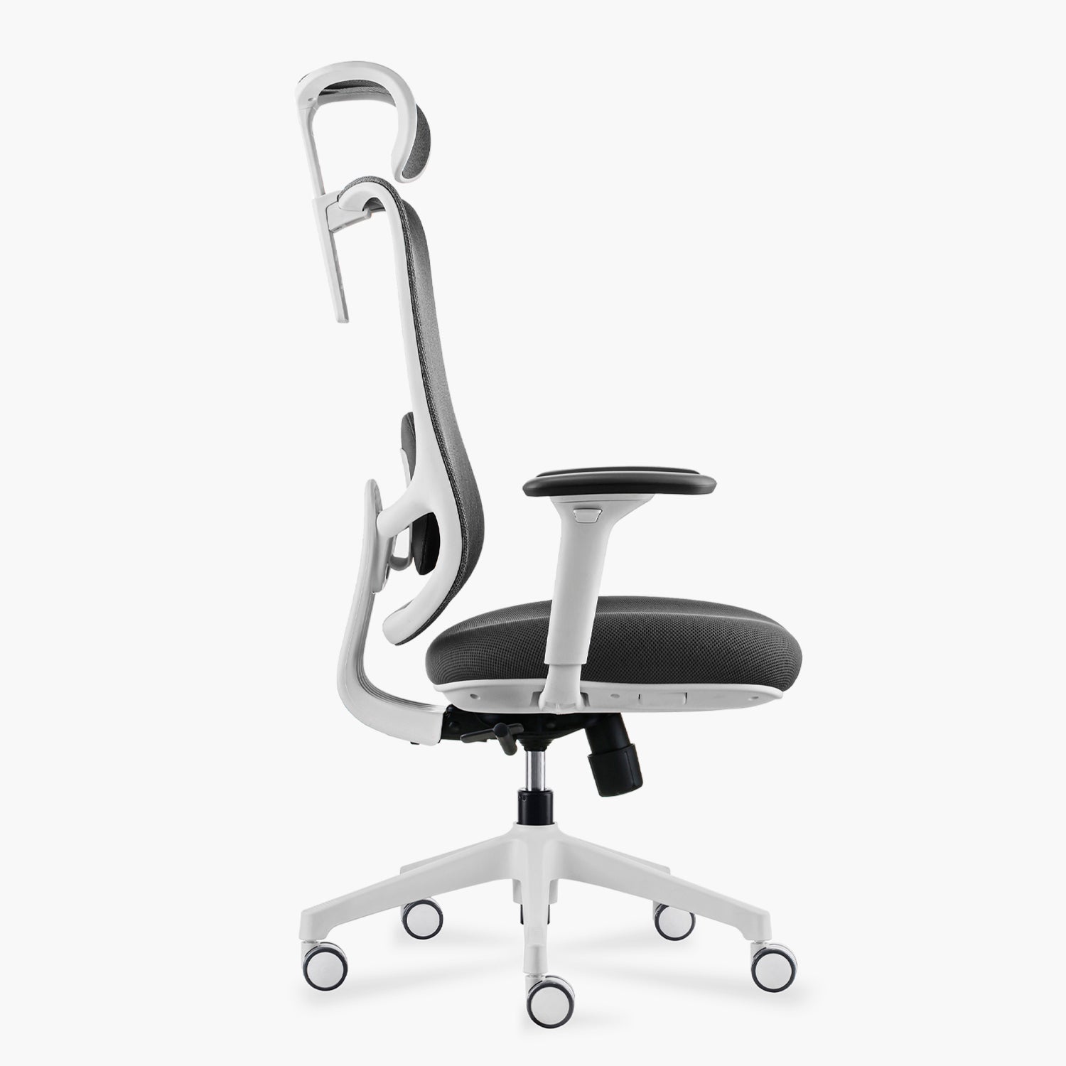 Silla Oficina Bolt Gris Claro con cabecero