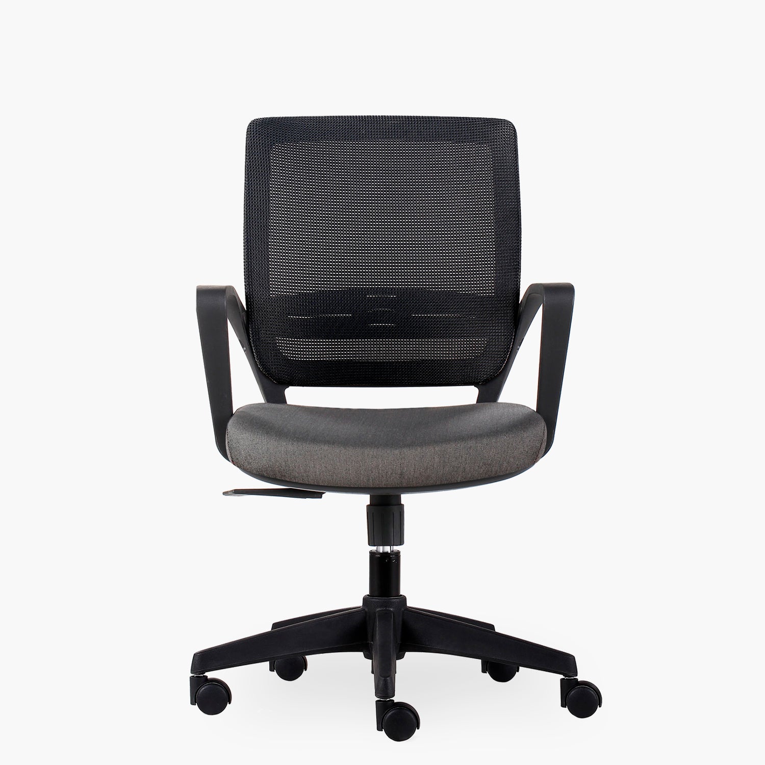 Silla Oficina Job Base Nylon Gris Oscuro