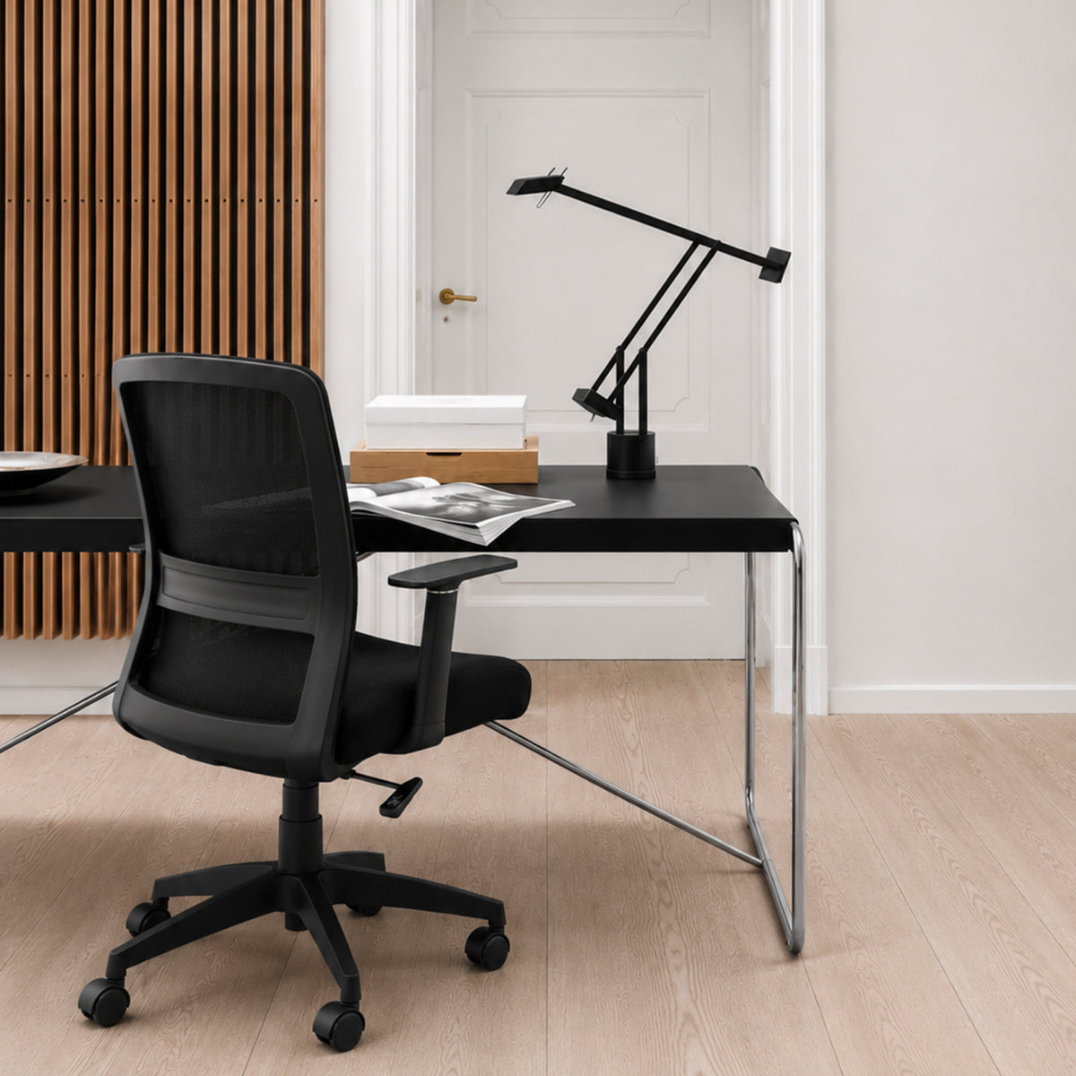 Silla Oficina Mesh Negro