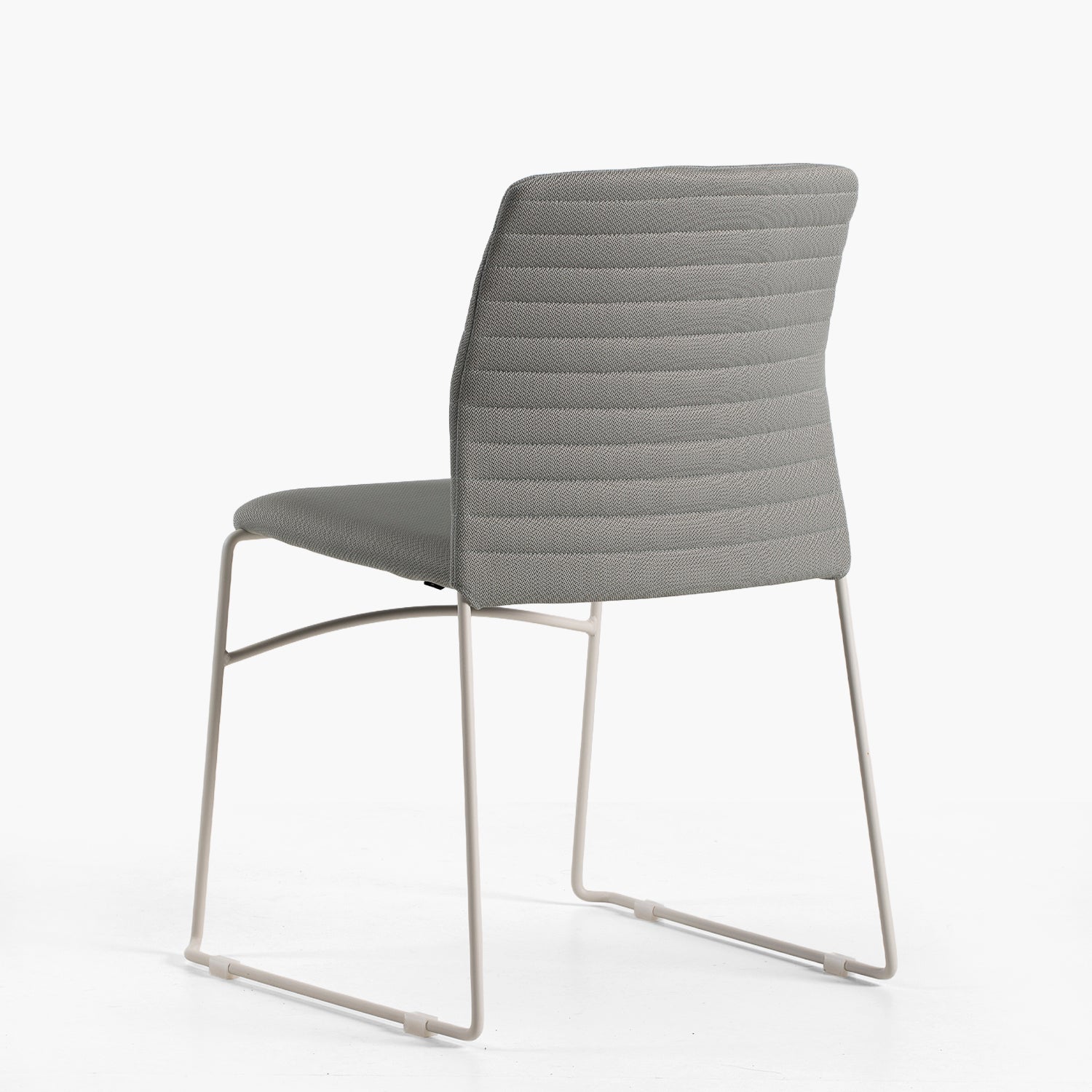 Silla Oficina Visita Taipei Gris/Blanco