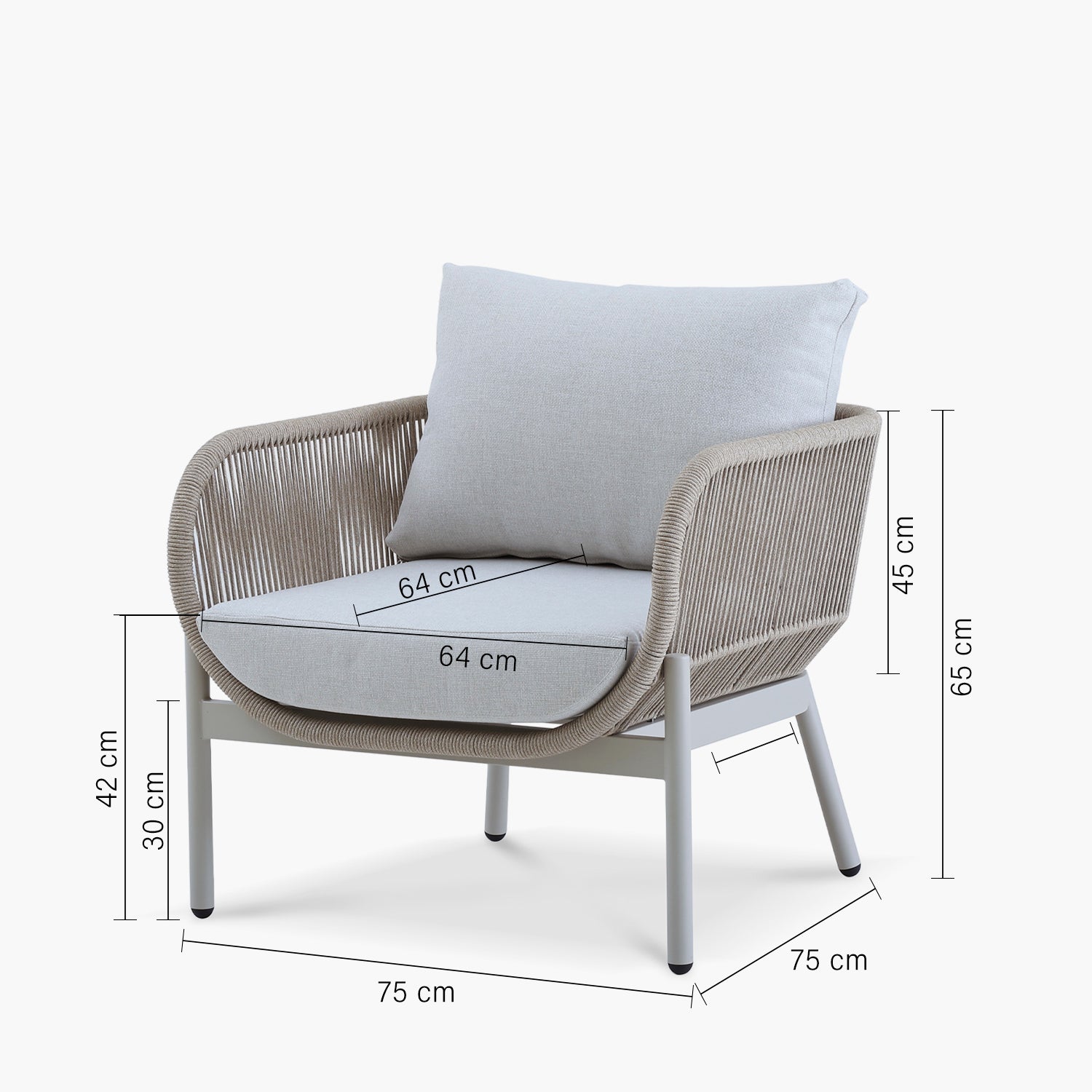 Sofá 1C Porto Belo Beige