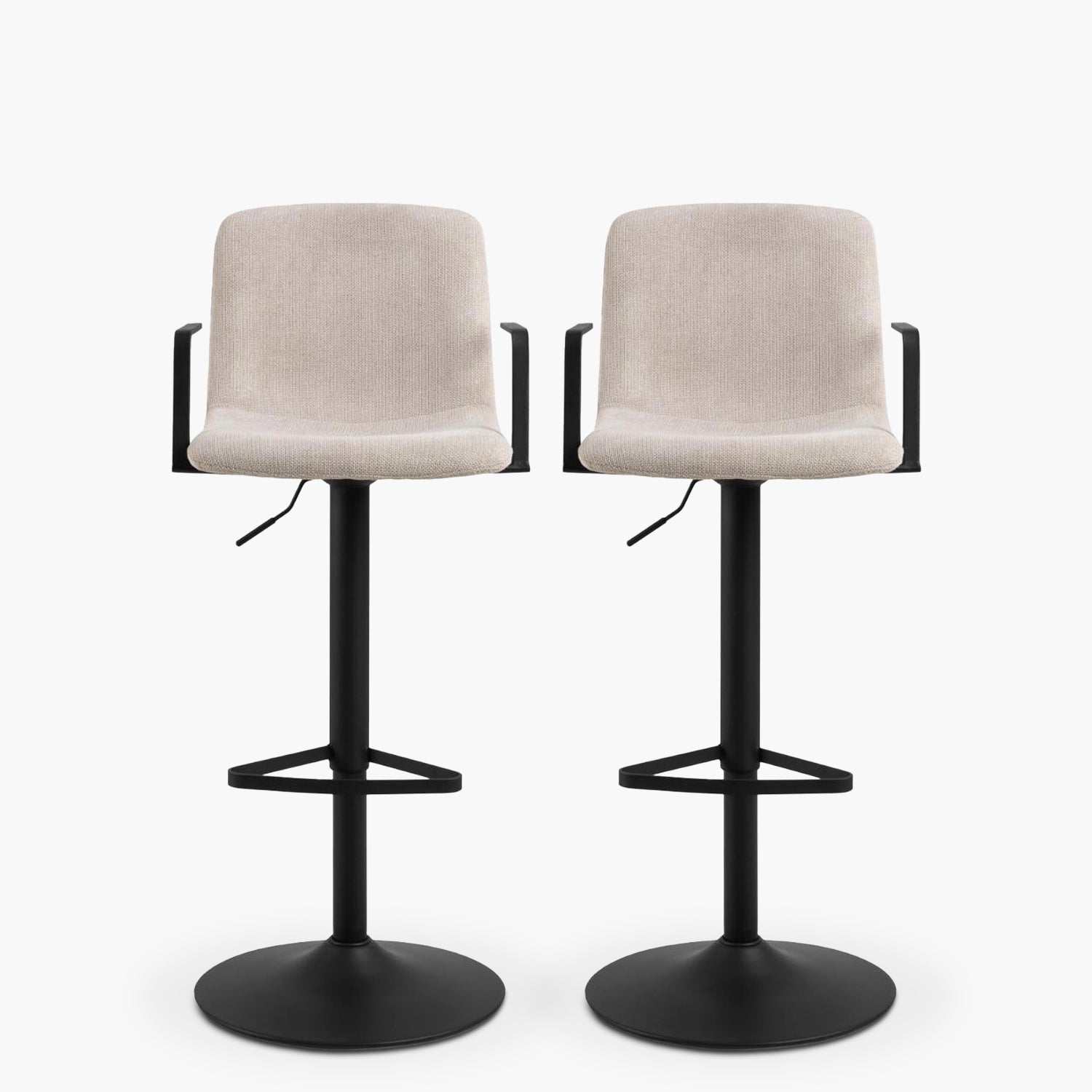 Pack 2 Taburete Tapiz Paulo Crudo