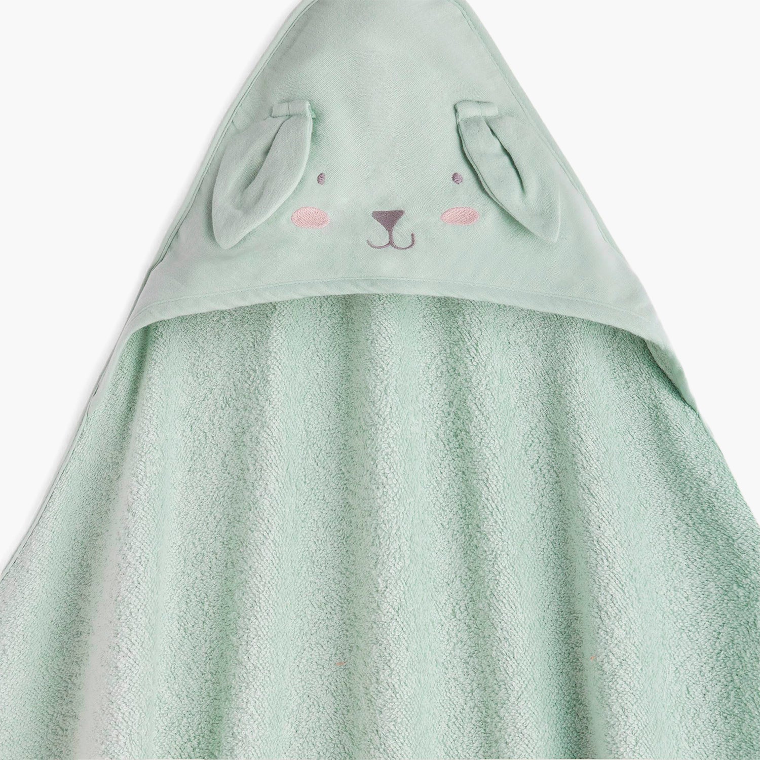 Toalla Infantil Caru 80x80 Verde Claro