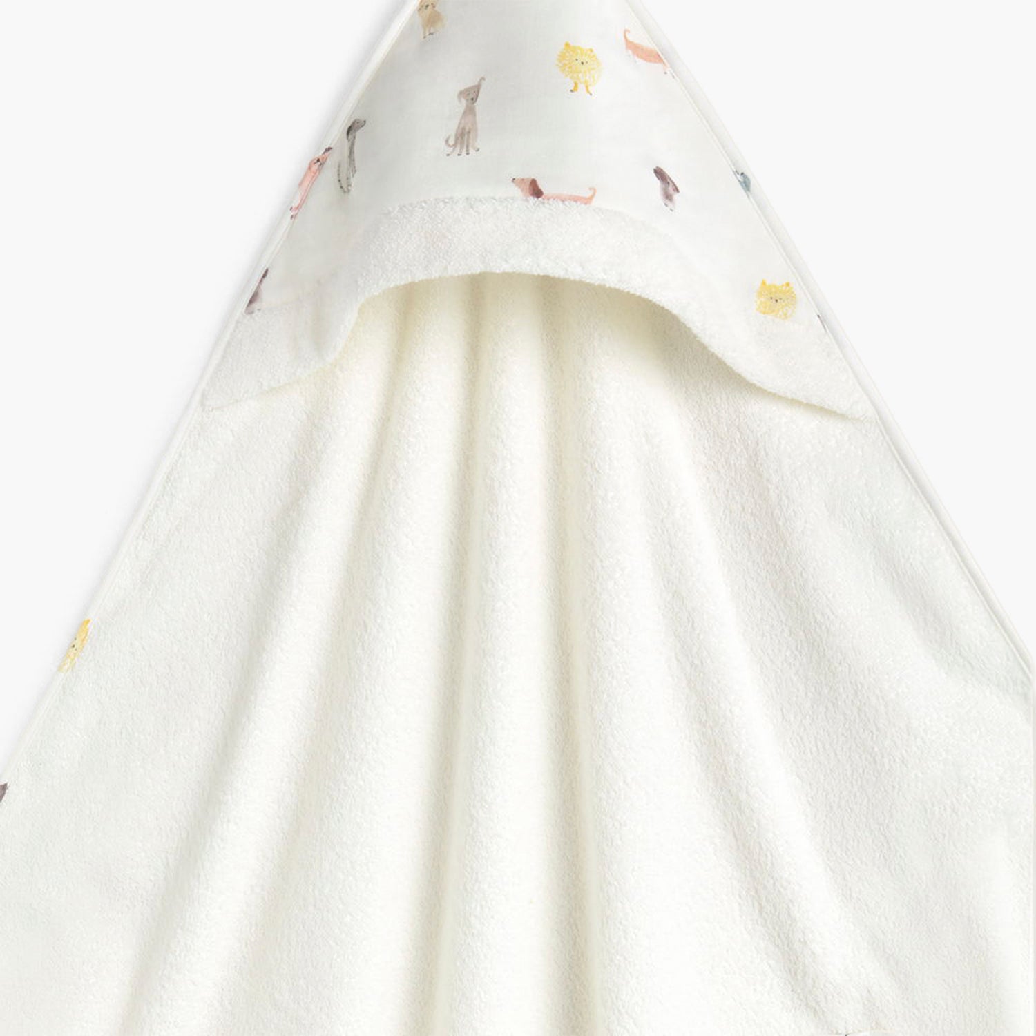 Toalla Infantil Amiguis 80x80 Blanco