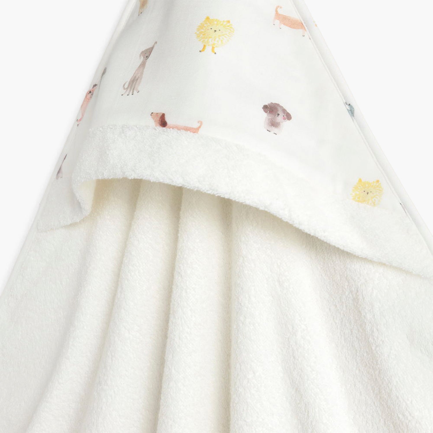 Toalla Infantil Amiguis 80x80 Blanco