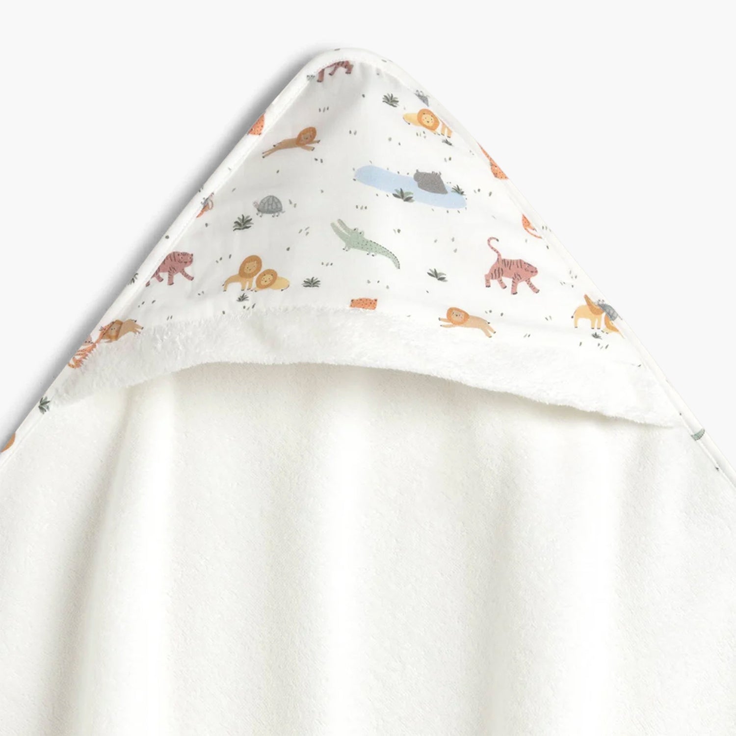 Toalla Infantil Juno 80x80 Blanco