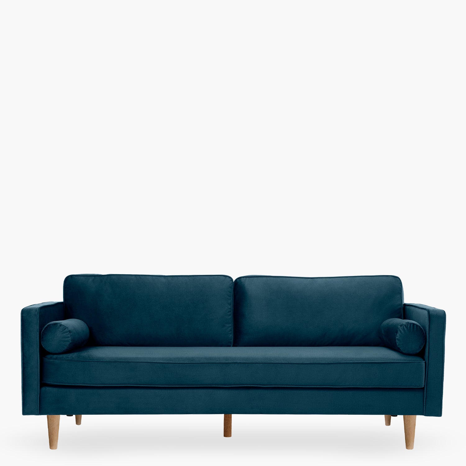 Sofá Polo velvet 3C azul - Form Design - Sofas 3C Hogar