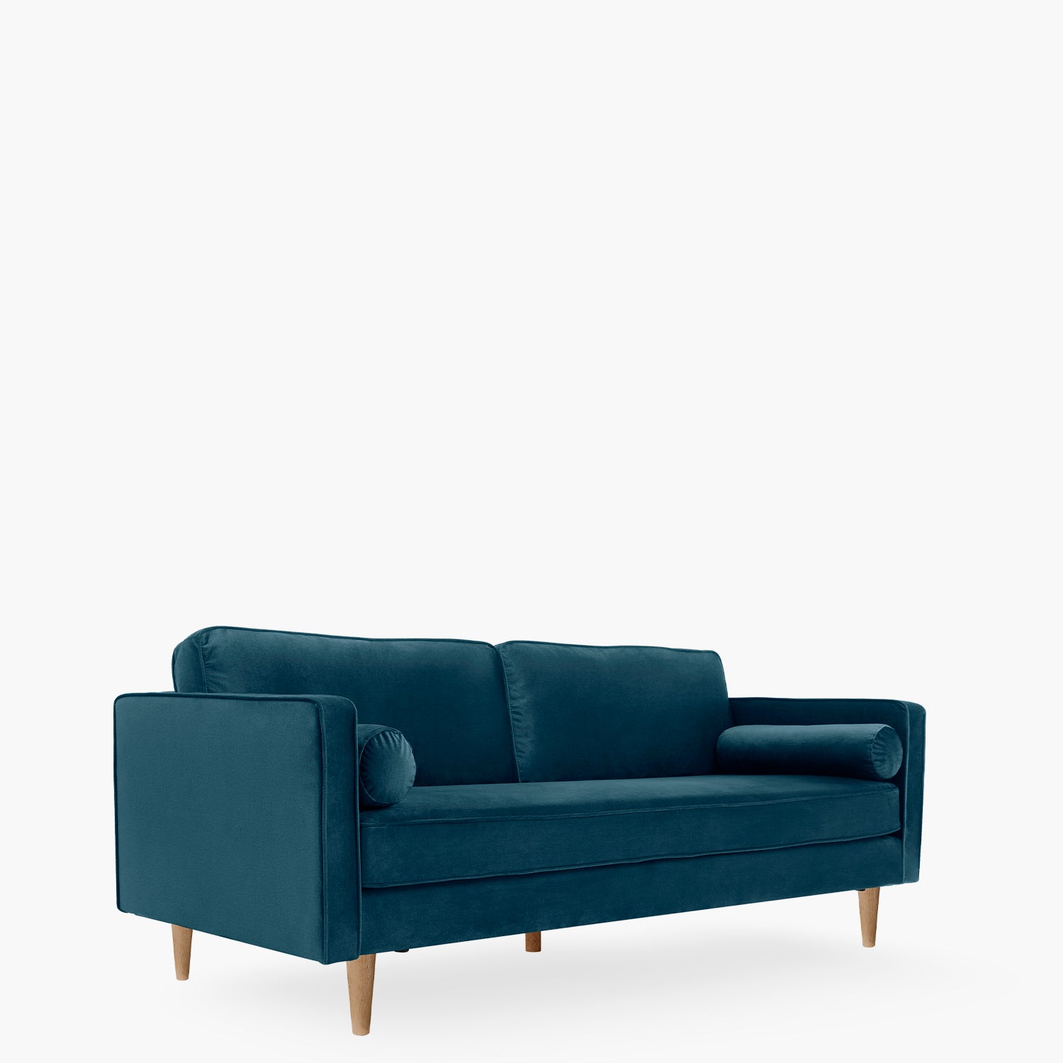 Sofá Polo velvet 3C azul - Form Design - Sofas 3C Hogar